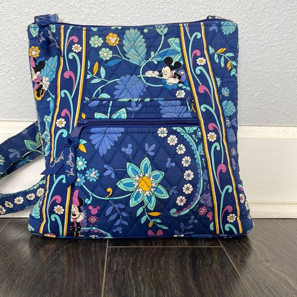 Vera Bradley Blue Floral Crossbody Bag